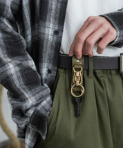 Butler Verner Sails バトラーバーナーセイルズ 日本製 国産 栃木レザーホルダーベルトキーホルダー JW-2473 12338