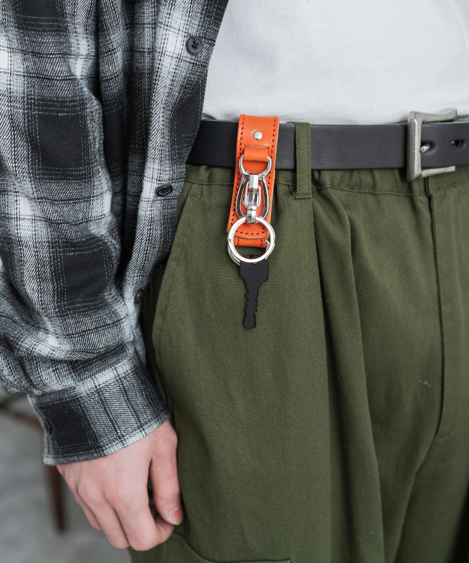 Butler Verner Sails バトラーバーナーセイルズ 日本製 国産 栃木レザーホルダーベルトキーホルダー JW-2473 12338