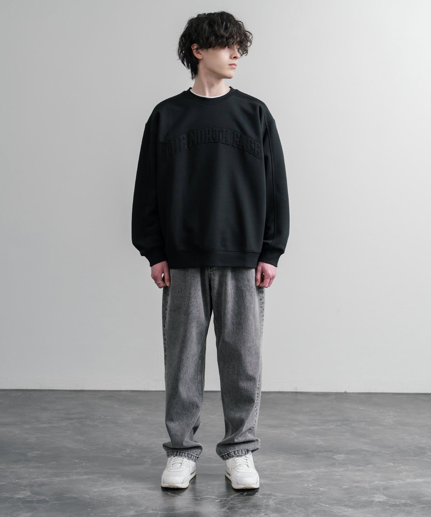 THE NORTH FACE ザ・ノースフェイス M'S KINETIC SWEATSHIRTS 裏起毛キネティックスウェットトレーナー 15891