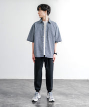 接触冷感 多機能ストレッチクロップドイージージョガーパンツ 15368