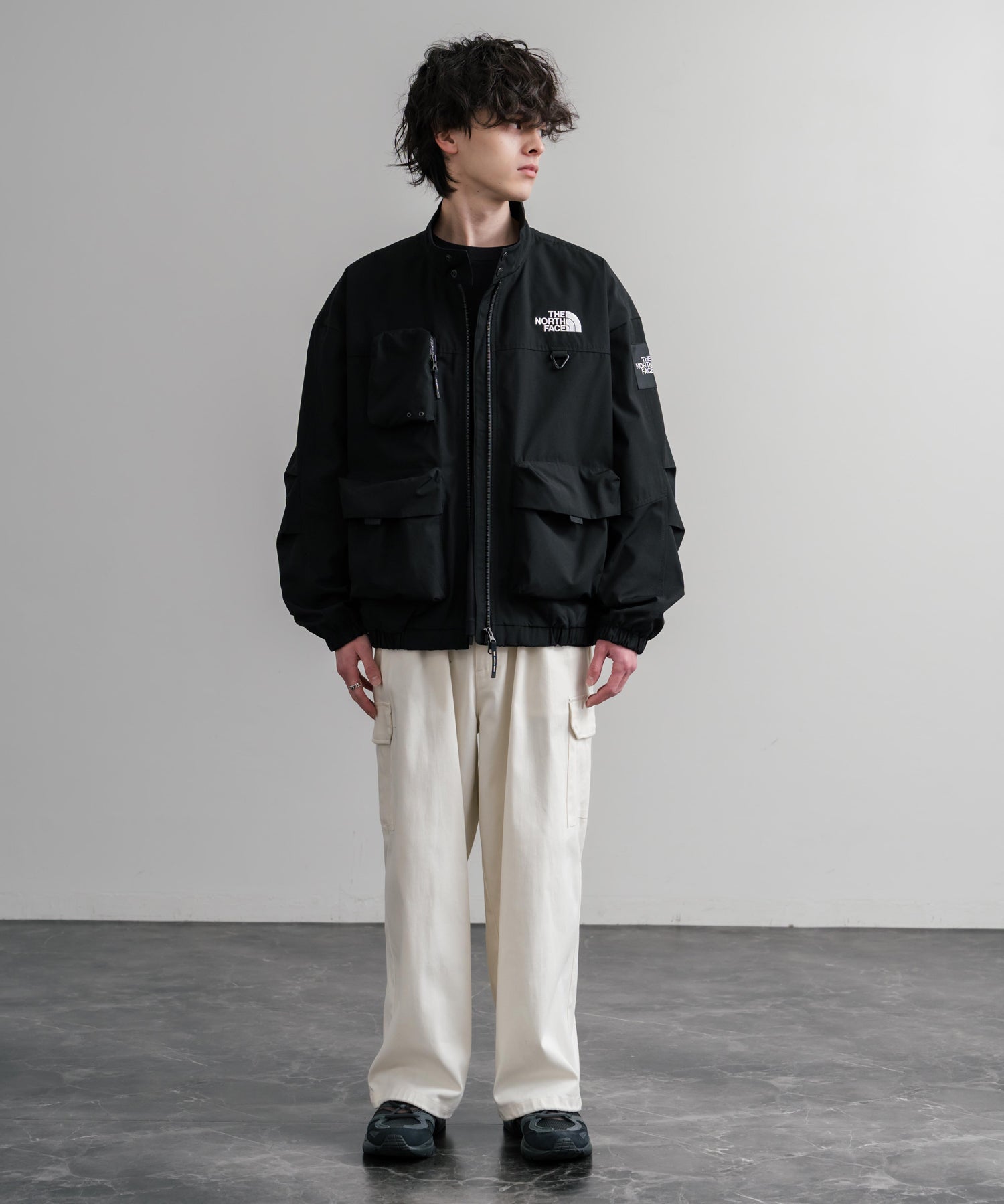 日本未展開モデル THE NORTH FACE ザ・ノースフェイス WHITE LABEL ホワイトレーベル NEILTON JACKET ニールトンジャケット/ワンポイントロゴブルゾン 15534
