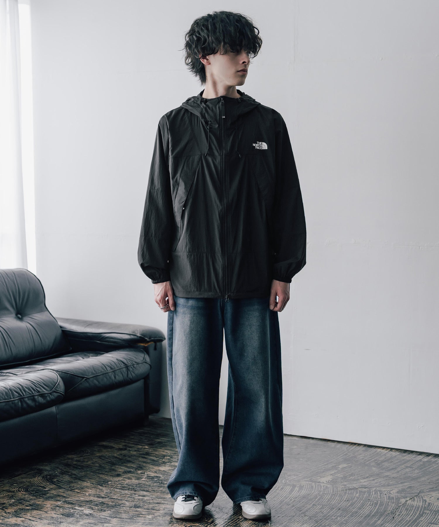THE NORTH FACE ザ・ノースフェイス M'S 1994 MOUNTAIN JACKET ワンポイントロゴナイロンダブルジップマウンテンパーカー 16377