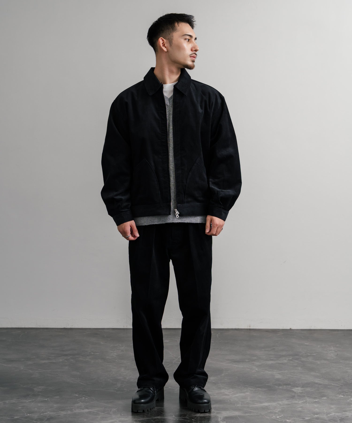 Upscape Audience アップスケープオーディエンス 日本製 国産 14WALEコーデュロイマンチェスタードリズラージャケット AUD7345 14834