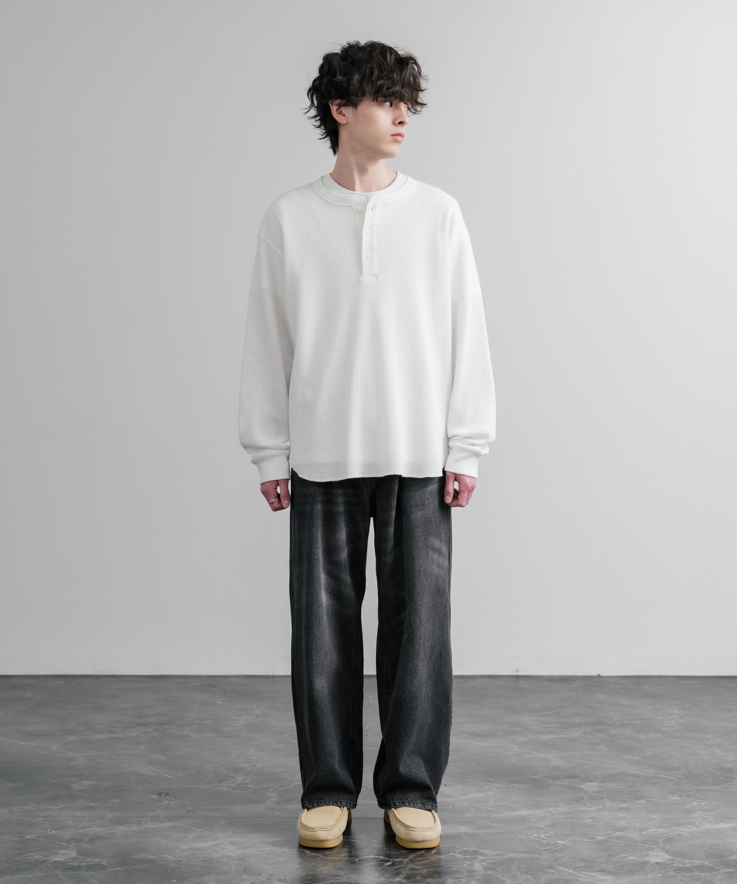 KRIFF MAYER クリフメイヤー ワイドストレートデニムパンツ/ジーパン 2535108 15615