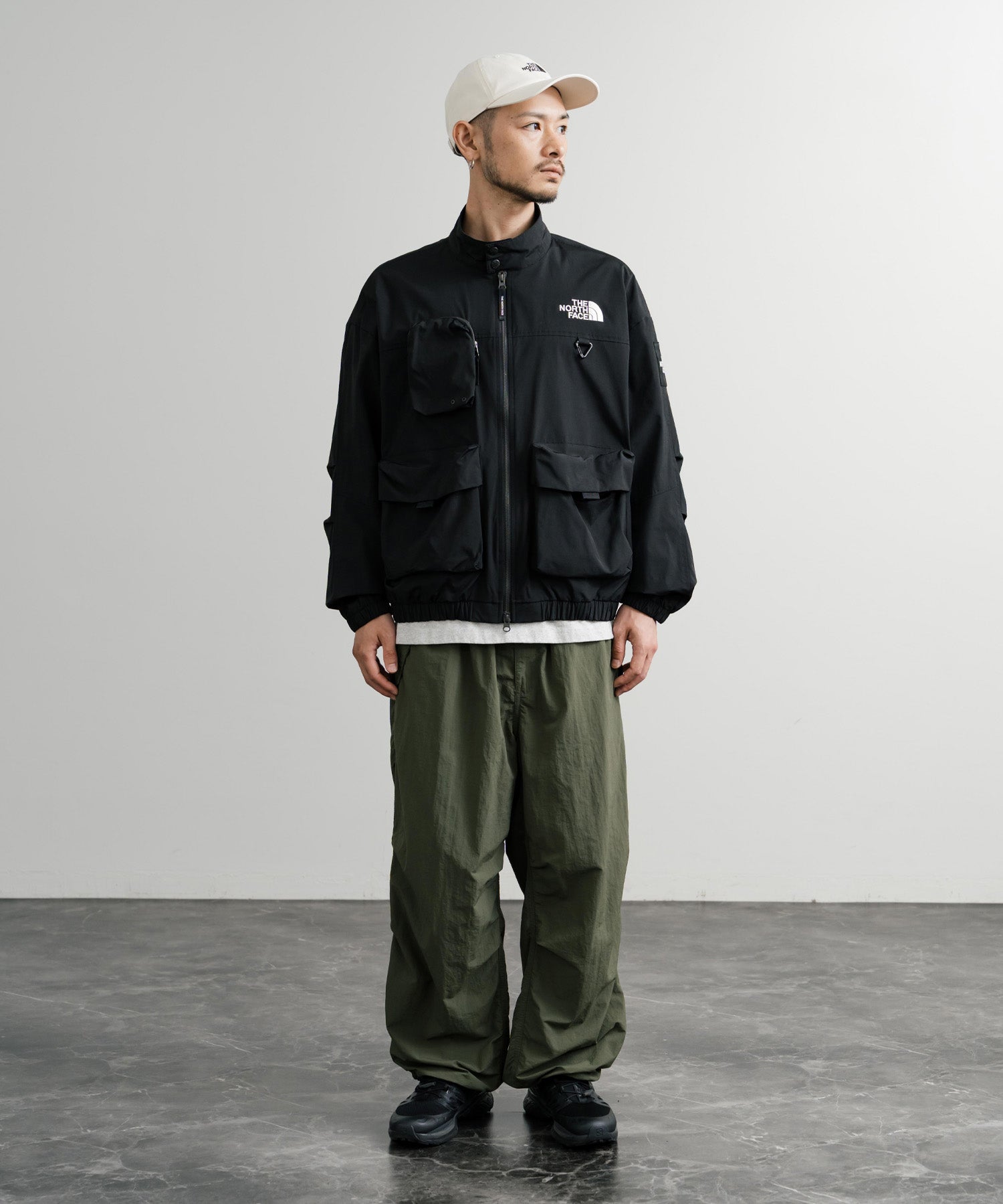 日本未展開モデル THE NORTH FACE ザ・ノースフェイス NEILTON JACKET WHITE LABEL ホワイトレーベル ナイロンジャケット 15062