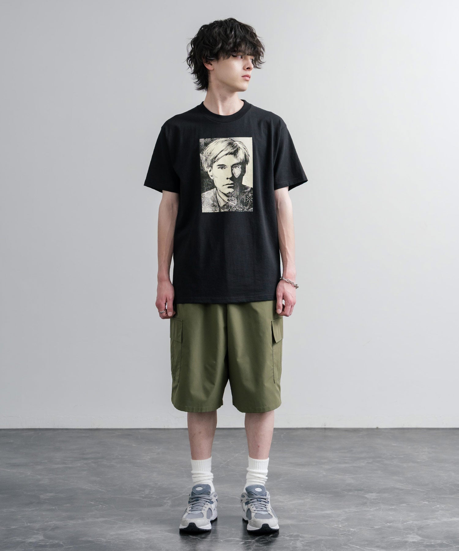 OBEY オベイ ANDY WARHOL - CLASSIC TEES グラフィックプリント半袖Tシャツ 16112