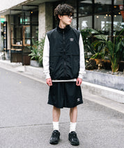 UMBRO アンブロ 別注コラボ ワンポイントロゴ刺繍ナイロンショートパンツ/ハーフパンツ セットアップ可能