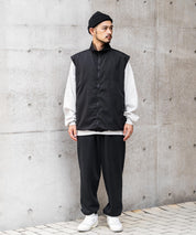KANGOL カンゴール 別注コラボ裏起毛ワンポイントロゴ刺繍スウェットパンツ/セミワイドテーパードイージーパンツ 14629