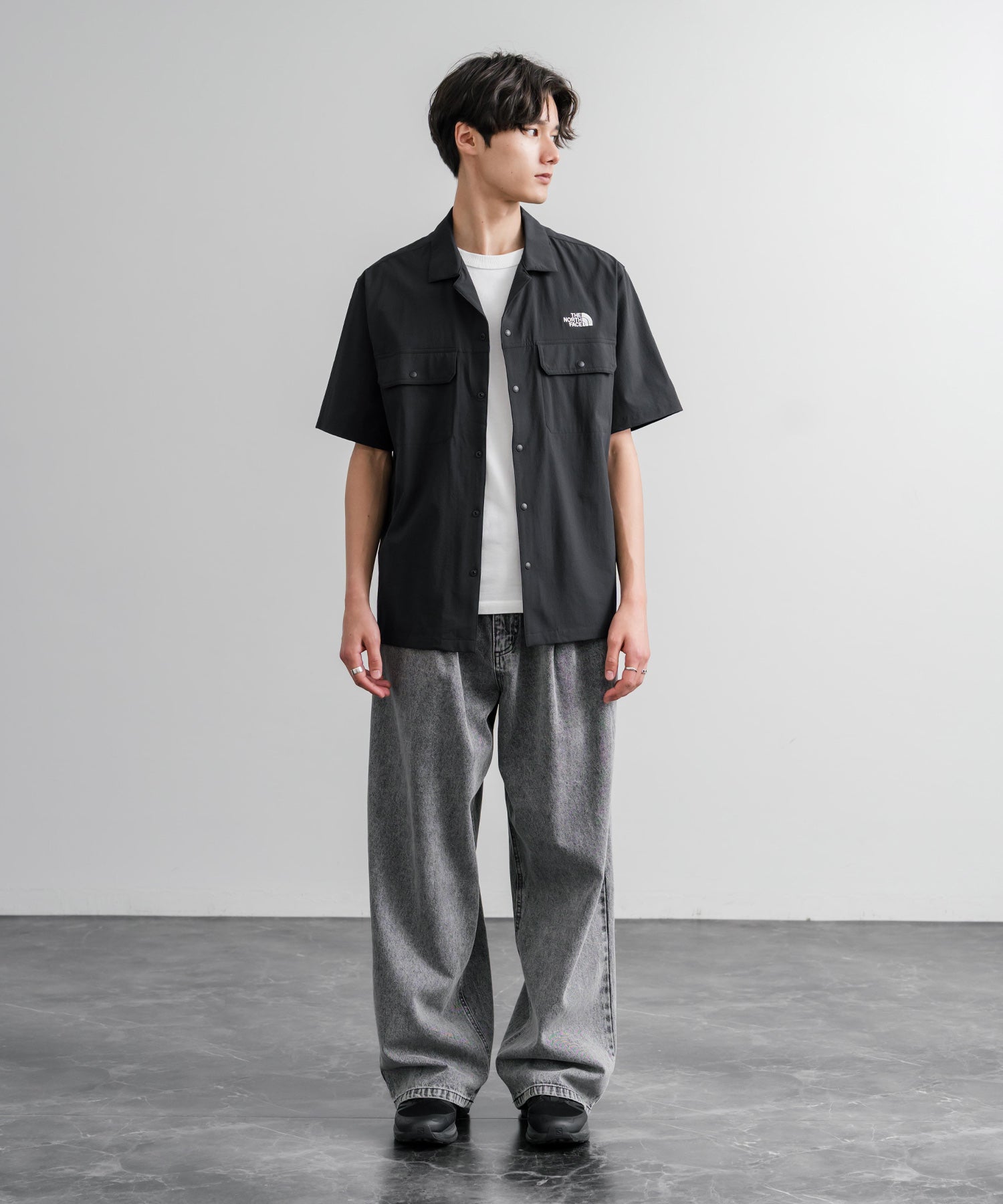THE NORTH FACE ザ・ノースフェイス M'S KANTE SHIRTS ワンポイント