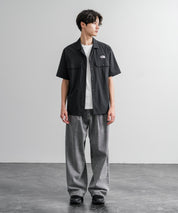 THE NORTH FACE ザ・ノースフェイス M'S KANTE SHIRTS　ワンポイントロゴ刺繍胸ポケット付き半袖オープンカラーシャツ 16020