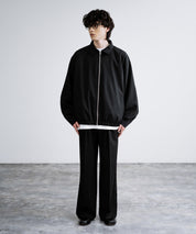 オーバーサイズドルマンスリーブショートブルゾン 13724