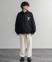 KRIFF MAYER クリフメイヤー スーベニア刺繍キルトコーチジャケット/ナイロンキルティングブルゾン 2515104 14884