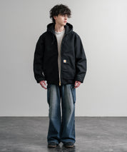 Carhartt カーハート DUCK QUILTED FLANNEL-LINED ACTIVE JACKET オーバーサイズアクティブフードジャケット 15385
