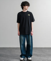 日本未展開モデル THE NORTH FACE WHITE LABEL HALF DOME S/S R/TEE 接触冷感バックプリント半袖Tシャツ 16064