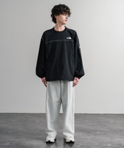 日本未展開モデル THE NORTH FACE ザ・ノースフェイス WHITE LABEL ホワイトレーベル TNF LOGO CREWNECK ワンポイントロゴステッチ長袖カットソー 15434