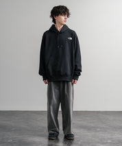 THE NORTH FACE ザ・ノースフェイス ESSENTIAL RELAXED HOODIE/裏起毛ワンポイントロゴ刺繍プルオーバーパーカー 15486