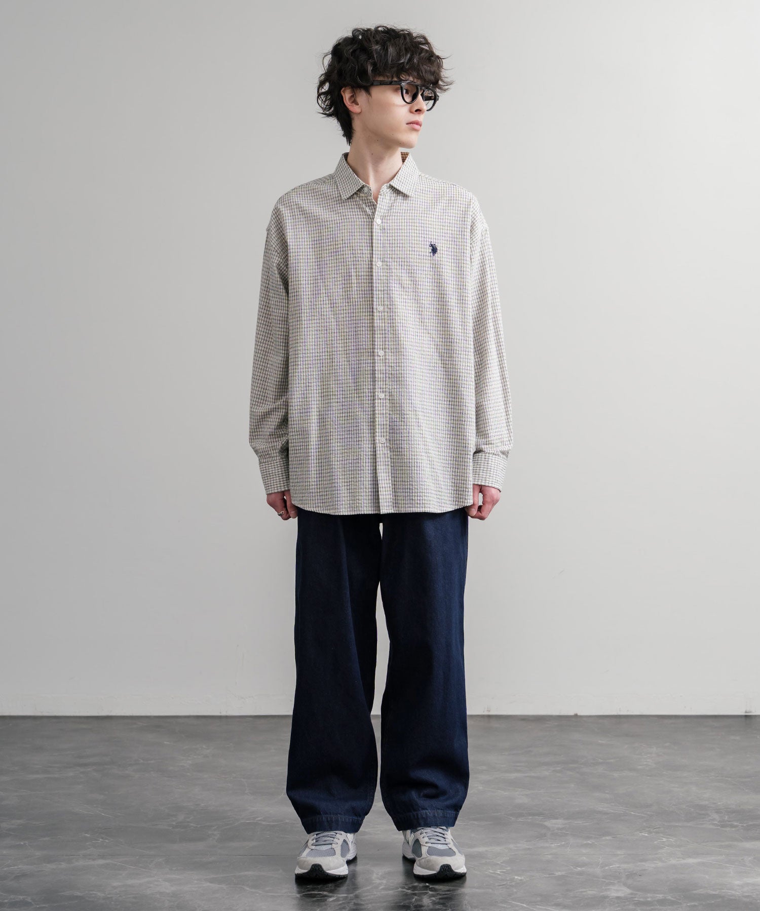 KRIFF MAYER クリフメイヤー ワイドデニムウエスタンパンツ 2534005 15604