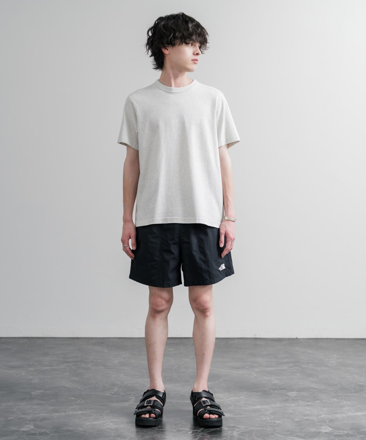 日本未展開モデル THE NORTH FACE WHITE LABEL OLEMA SHORTS イージーワイドナイロンショートパンツ 16150