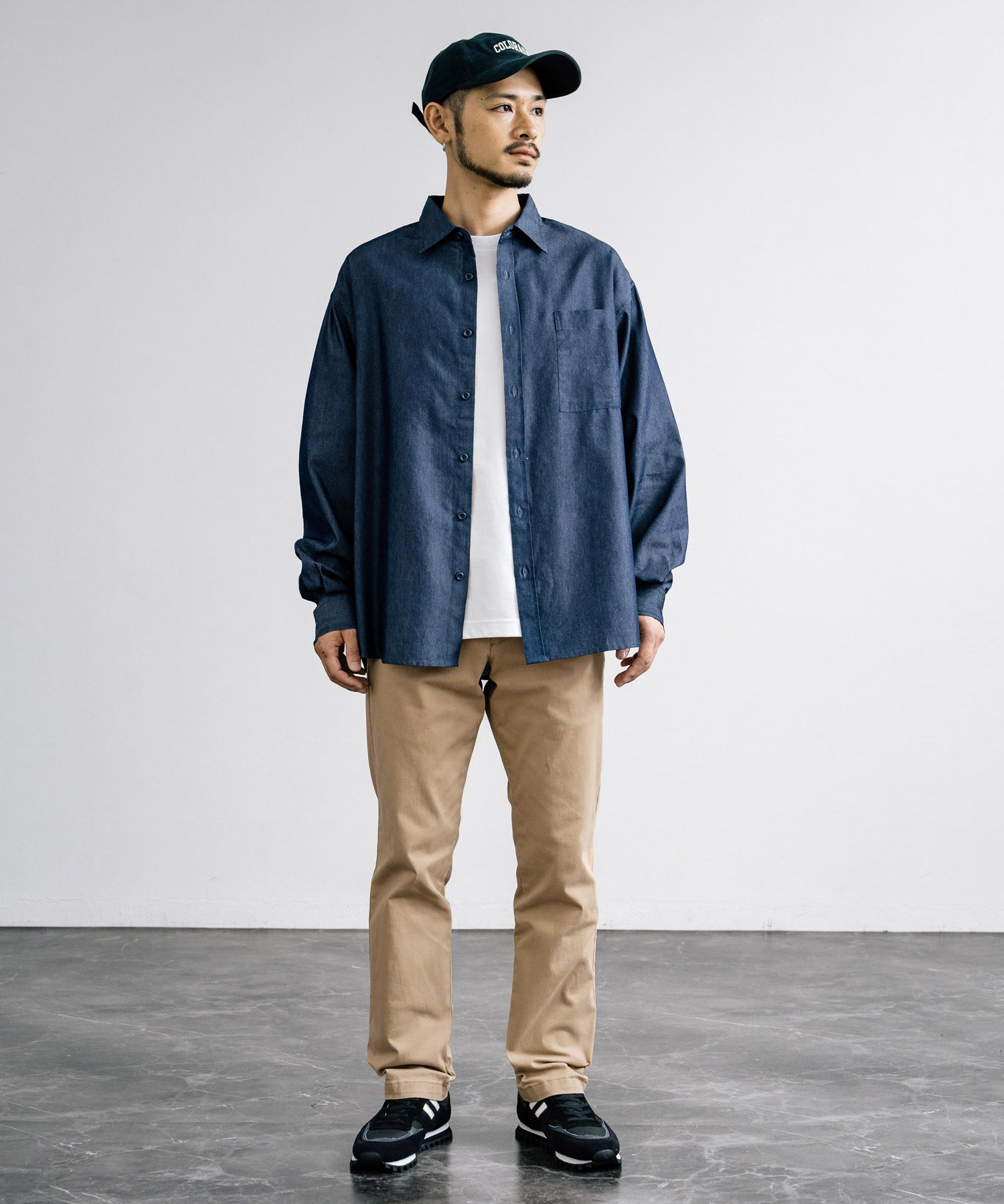 Hanes ヘインズ ノータック ストレッチチノパンツ