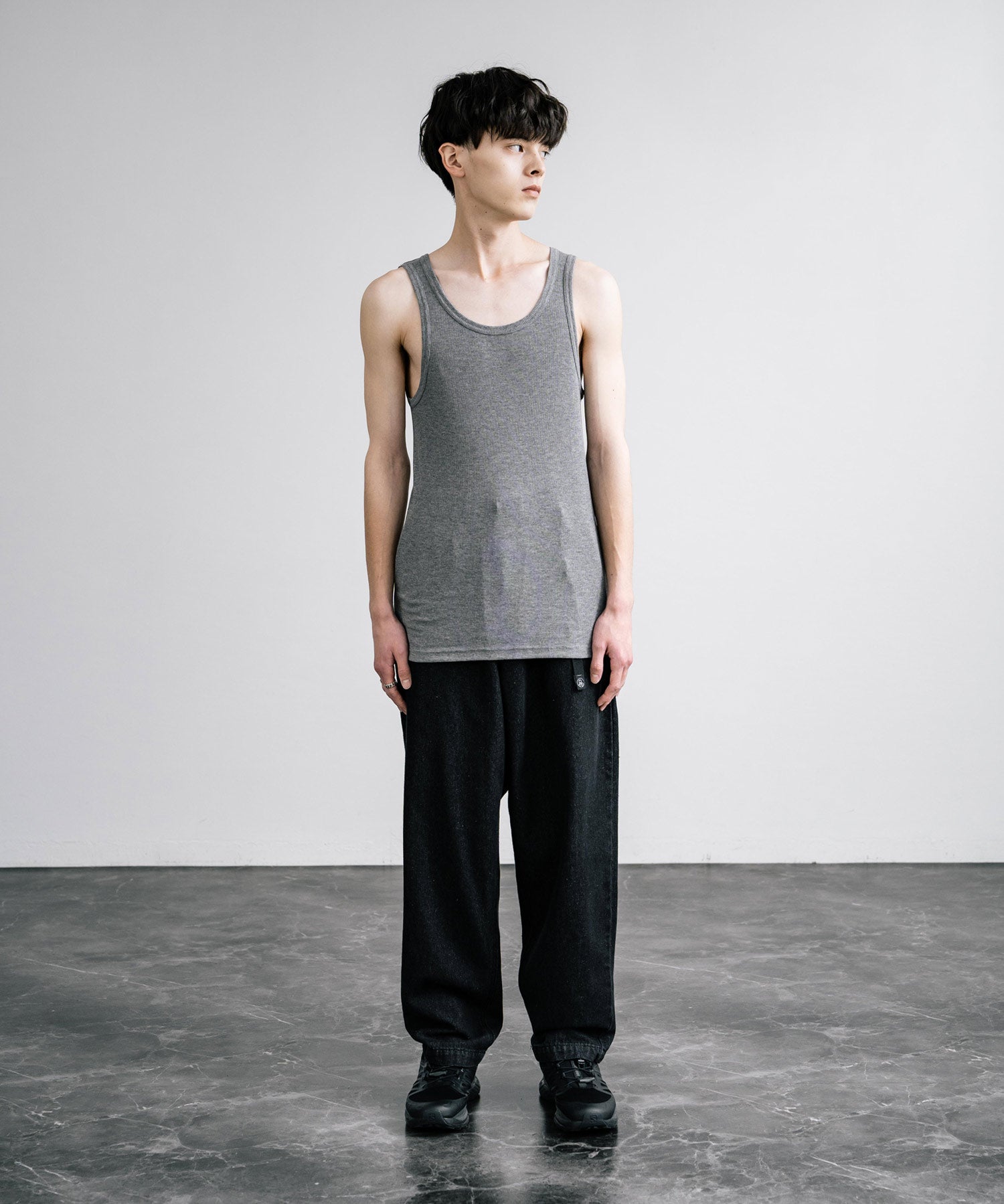 FRUIT OF THE LOOM フルーツオブザルーム 3Pリブタンクトップ