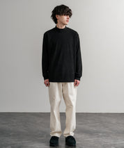 ストレッチフリースハイネック長袖Tシャツ 14855