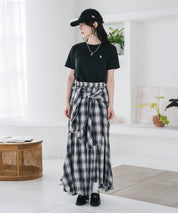 U.S. POLO ASSN. W's 別注コラボワンポイントロゴ刺繍半袖Tシャツ 15442