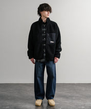 FIRST DOWN ファーストダウン BOA FLEECE JKT ロゴ刺繍タンブリングボアフリースジャケット F942021 14981