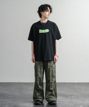 HUF ハフ オーバーサイズ ポケット プリント アソート半袖コットンTシャツ 15911