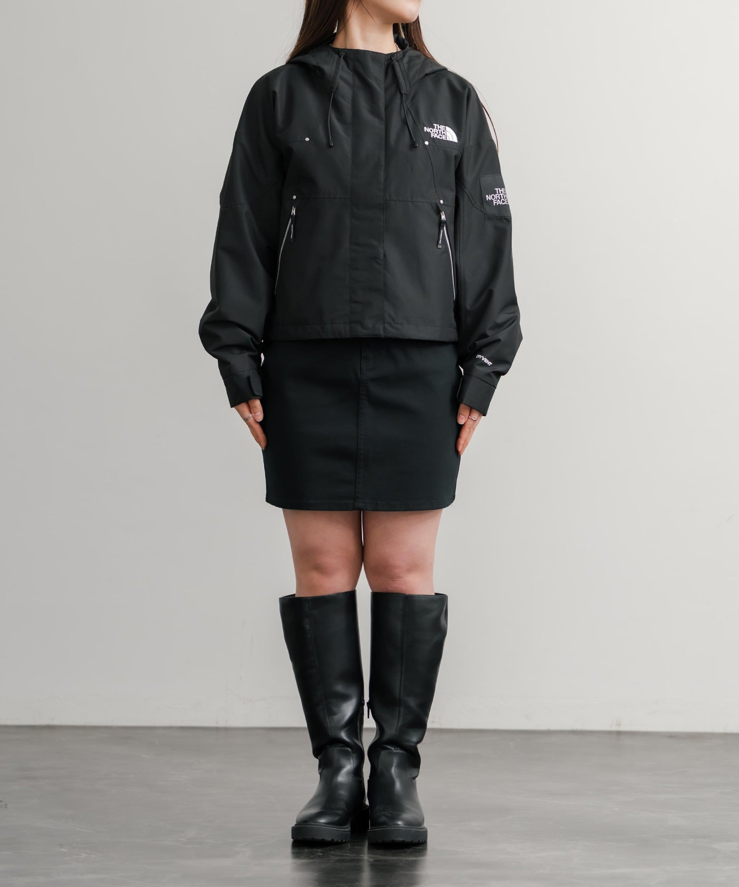 日本未展開モデル WHITE LABEL THE NORTH FACE W'S LINE-X JACKET ラインXジャケット ショートブルゾン 15600