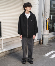 KANGOL カンゴール 別注コラボオーバーサイズ裏起毛ロゴ刺繍フルジップパーカー 14628 【セットアップ可能】