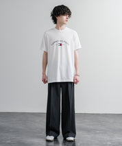TOMMY HILFIGER アーチロゴプリント半袖Tシャツ 16156