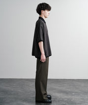 Upscape Audience アップスケープオーディエンス 日本製 国産 Naturemierリネンライクメランジツイルポロカーディガン AUD7321 15897