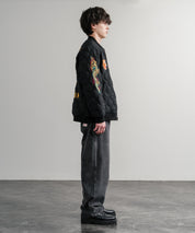 YOIDORE 酔いどれ スーベニア刺繍キルティング2wayリバーシブルジャケット 14890