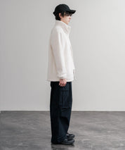 日本未展開モデル THE NORTH FACE WHITE LABEL COMFY ALPHA FLEECE ZIP UP ザ・ノースフェイス ホワイトレーベル ワンポイントロゴ刺繍スタンドカラーシャギーボアフリースジャケット 16563