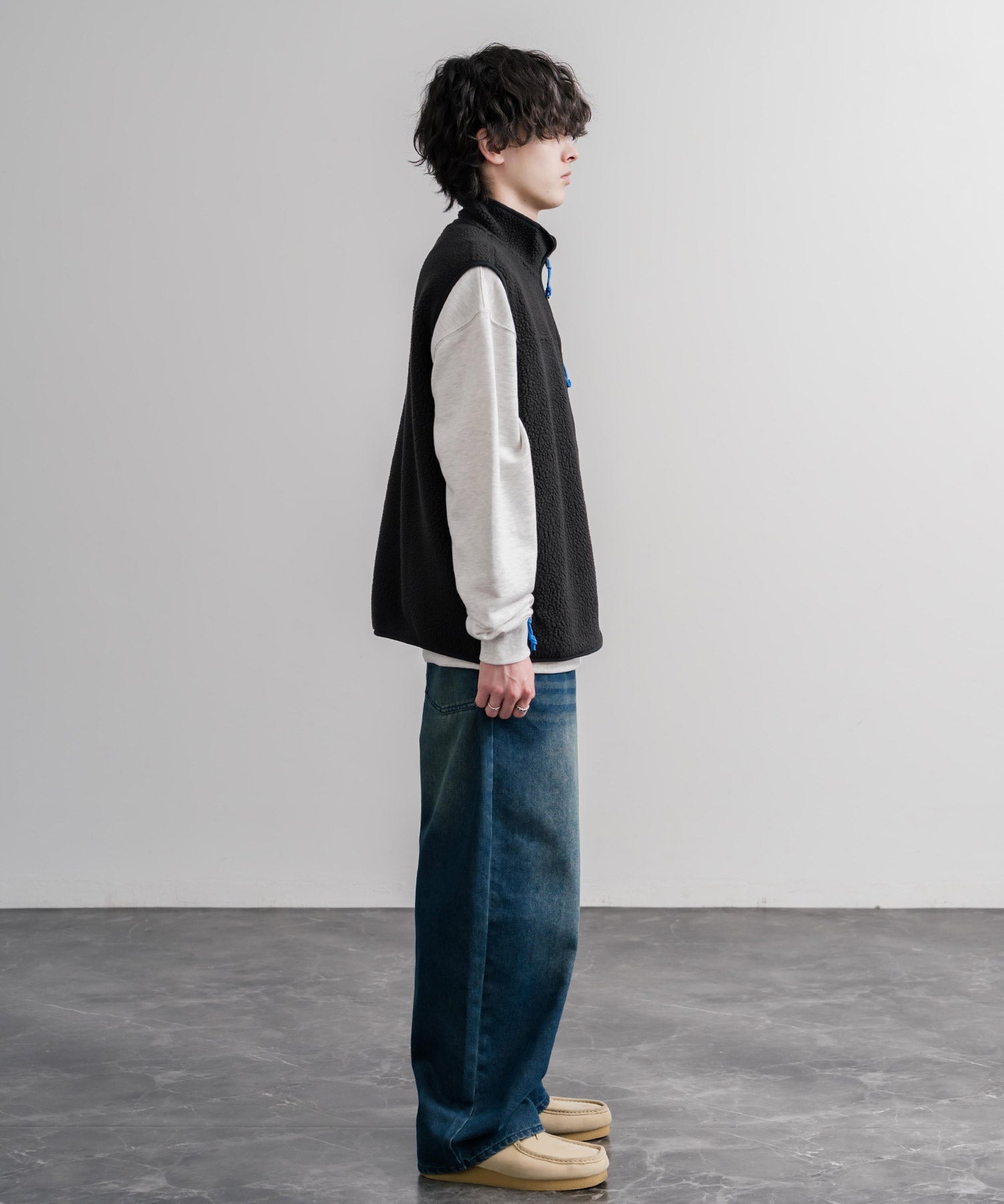 Patagonia パタゴニア M S RETRO PILE VEST レトロパイルフリースベスト/ワンポイントロゴ入りスタンドカラーフルジップボアベスト 16383
