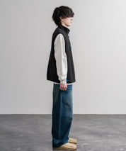 Patagonia パタゴニア M S RETRO PILE VEST レトロパイルフリースベスト/ワンポイントロゴ入りスタンドカラーフルジップボアベスト 16383