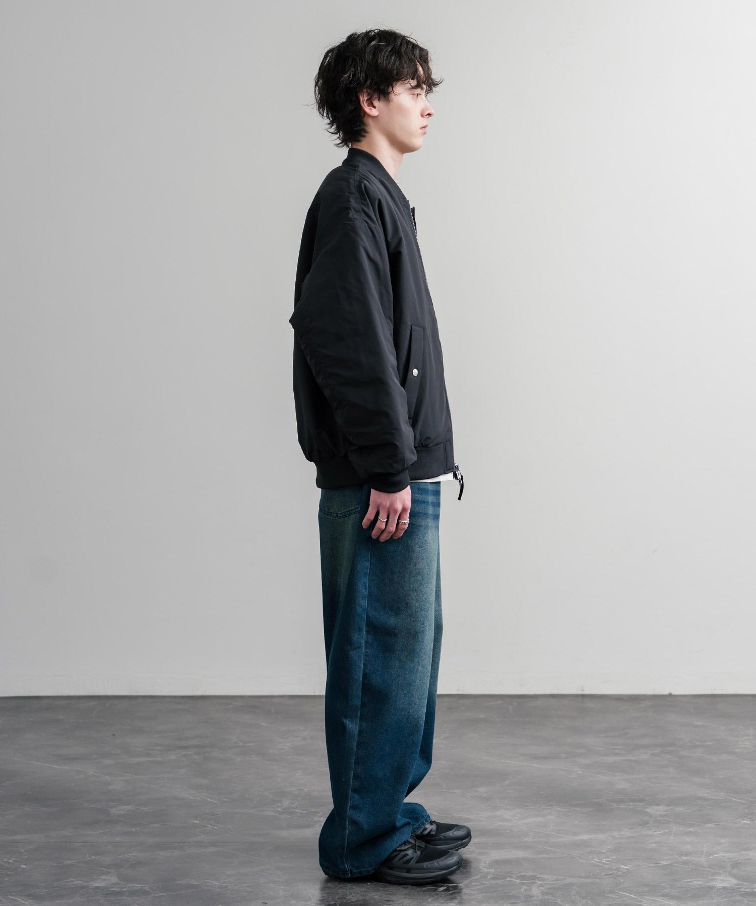 日本未展開モデル THE NORTH FACE ザ・ノースフェイス WHITE LABEL ホワイトレーベル HAYDEN EX HEAT BOMBER ヘイデンEXヒートボンバー MA-1 15625