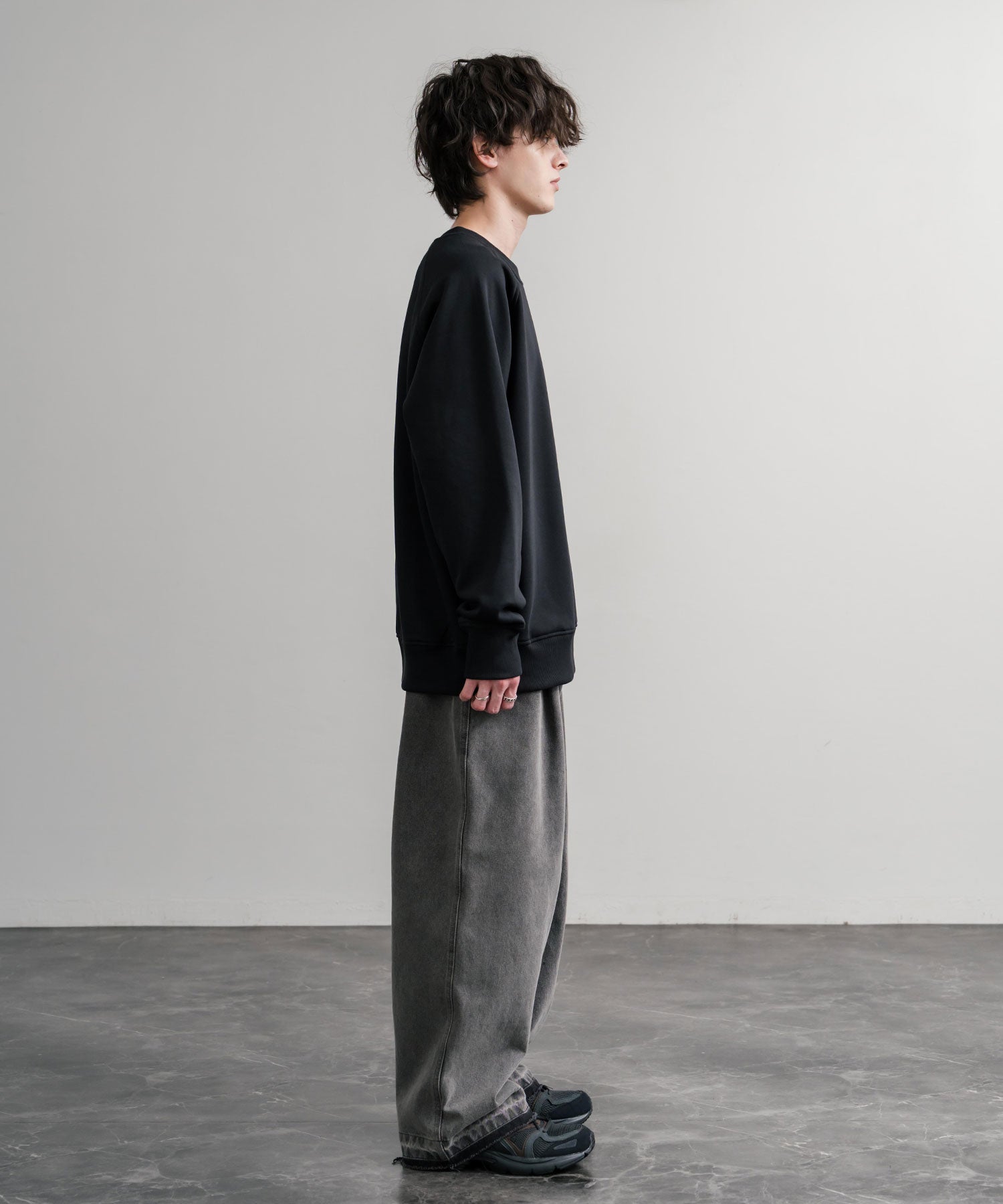 THE NORTH FACE ザ・ノースフェイス MEN S RAGLAN REDBOX CREW/バックプリントラグランクルーネック裏起毛トレーナー 15354