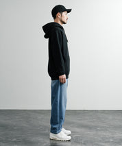 HUF ハフ SET BOX HOODIE オーバーサイズ裏起毛ロゴプルオーバーパーカー
