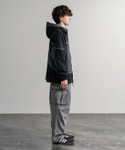 韓国店舗限定商品 THE NORTH FACE ザ・ノースフェイス M’S CRETA JACKET オーバーサイズロゴ刺繍ポーラテックラグランフリースジャケット 15457