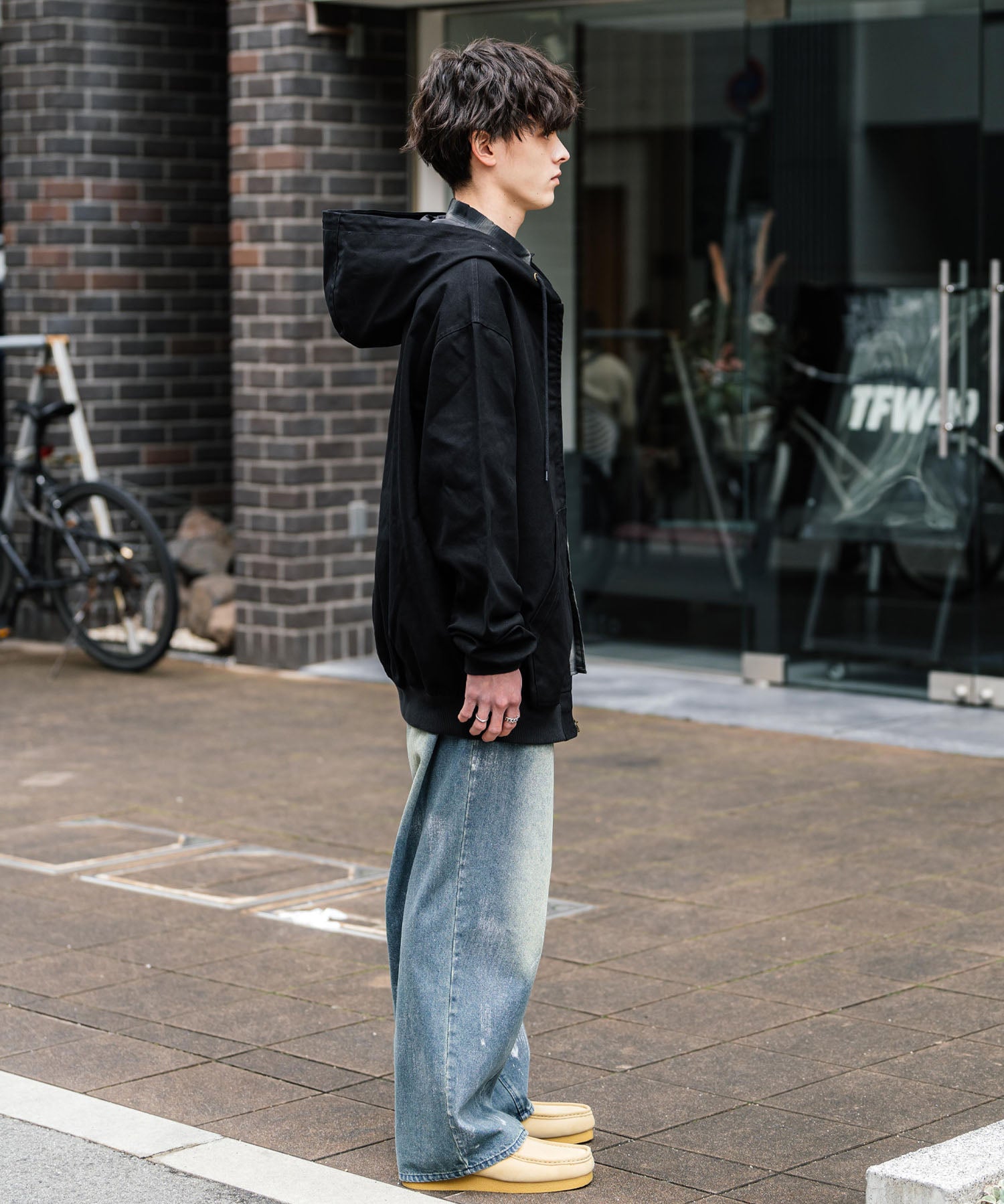 STARTER BLACK LABEL ダックフルジップパーカー トラックジャケット