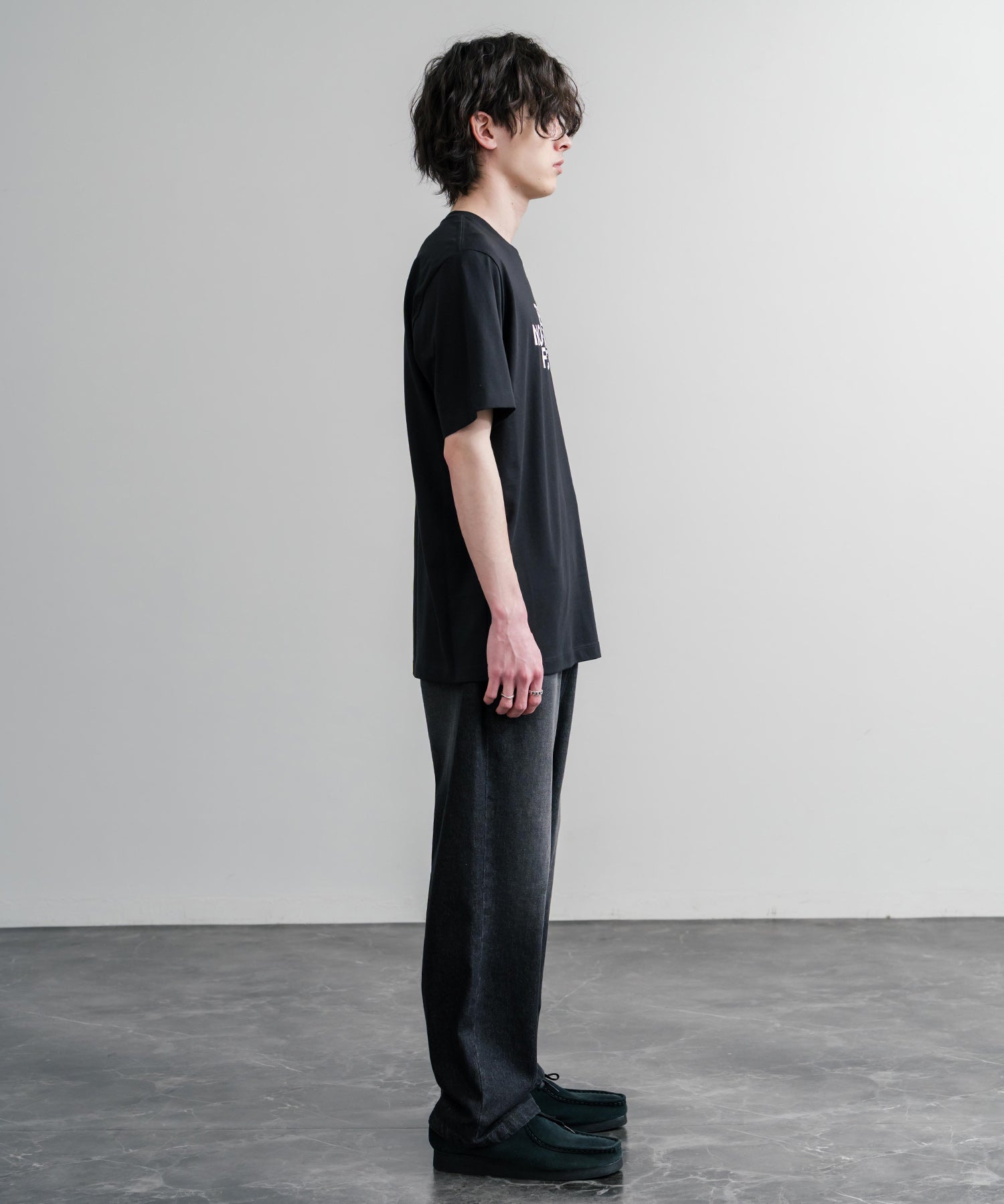 THE NORTH FACE ザ・ノースフェイス M EVO HLF DME REG SS TEE ロゴプリントレギュラーフィット半袖Tシャツ 15818