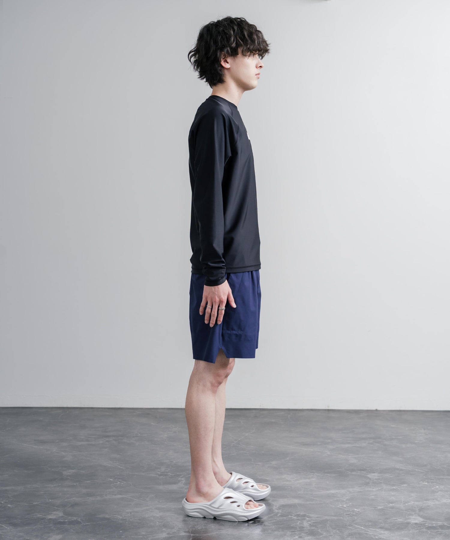 THE NORTH FACE ザ・ノースフェイス M'S ESSENTIAL L/S RASHGUARD 接触冷感ラッシュガード/多機能長袖カットソー 16206