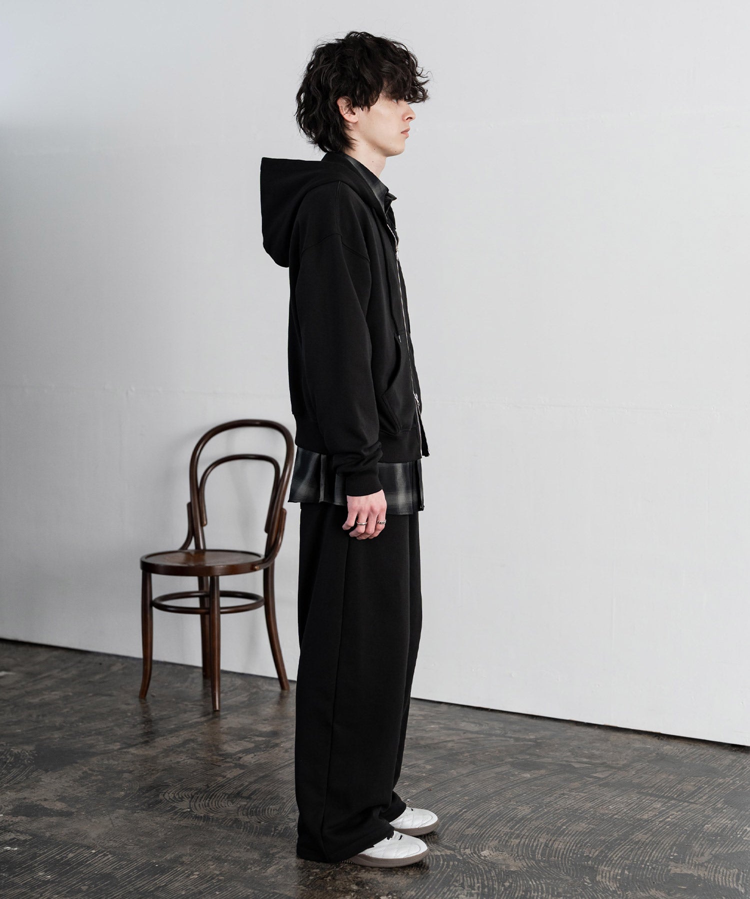 裏毛ワイドイージースウェットパンツ 15437 【セットアップ可能】