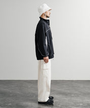 日本未展開モデル THE NORTH FACE ザ・ノースフェイス WHITE LABEL ホワイトレーベル KICKFLEX JACKET 配色切替パイピングロゴ刺繍ナイロンジャケット 15063