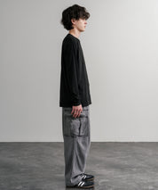 ストレッチフリースクルーネック長袖Tシャツ 14854