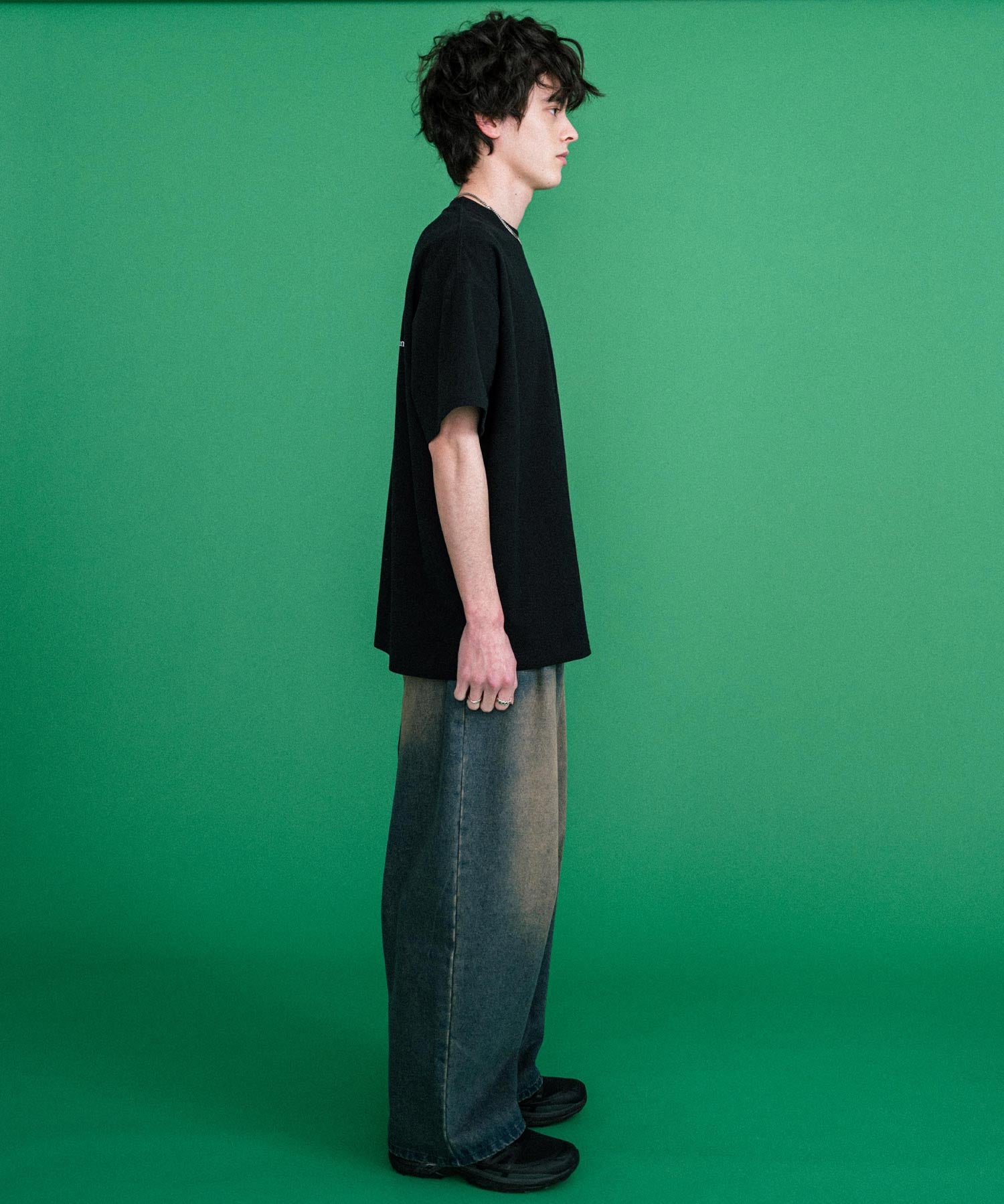 CONVERSE コンバース オーバーサイズフライスバックグラフィッククルーネック半袖Tシャツ 15726