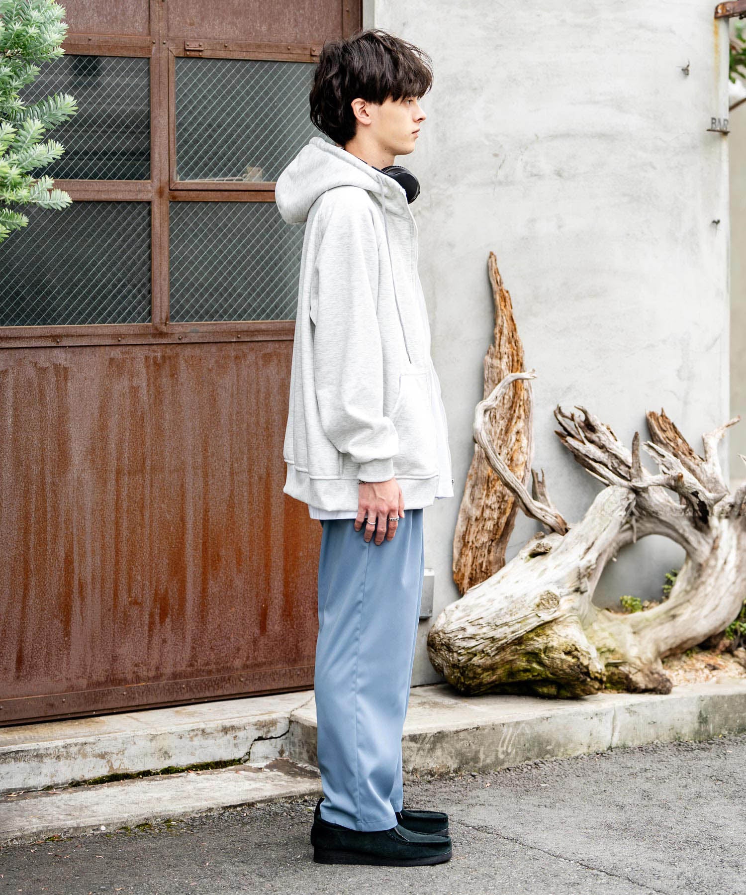 ワイドテーパード スケーターワークパンツ イージーシェフパンツ 11448