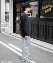 Kellogg's 別注コラボ オーバーサイズヴィンテージライクグラフィックプリント裏起毛スウェットトレーナー 15117