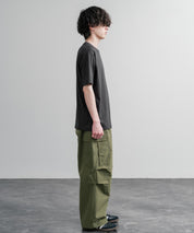 LOGOS ロゴス 吸汗速乾 スパイラルヤーンワンポイントロゴ刺繍半袖Tシャツ 15814